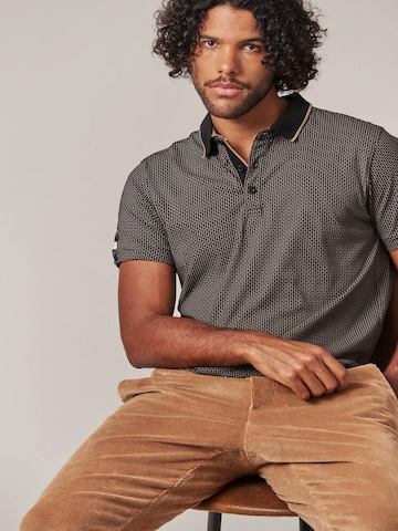 Deeluxe Poloshirt 'Horus' in Schwarz