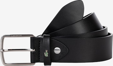 LACOSTE Gürtel in Schwarz