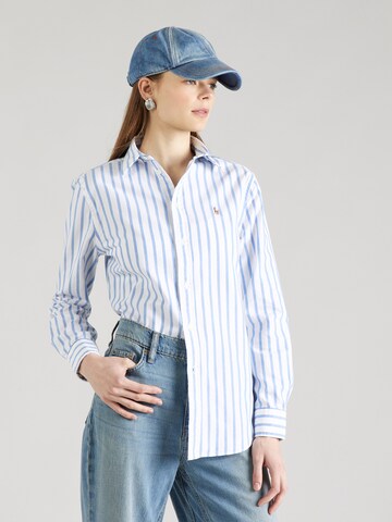 Polo Ralph Lauren Bluse in Blau: predná strana