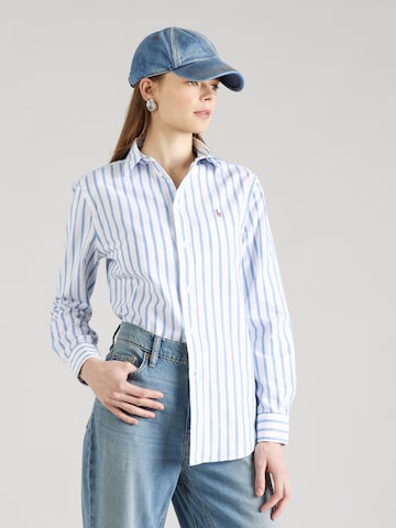 Polo Ralph Lauren Blouse in Blue: front