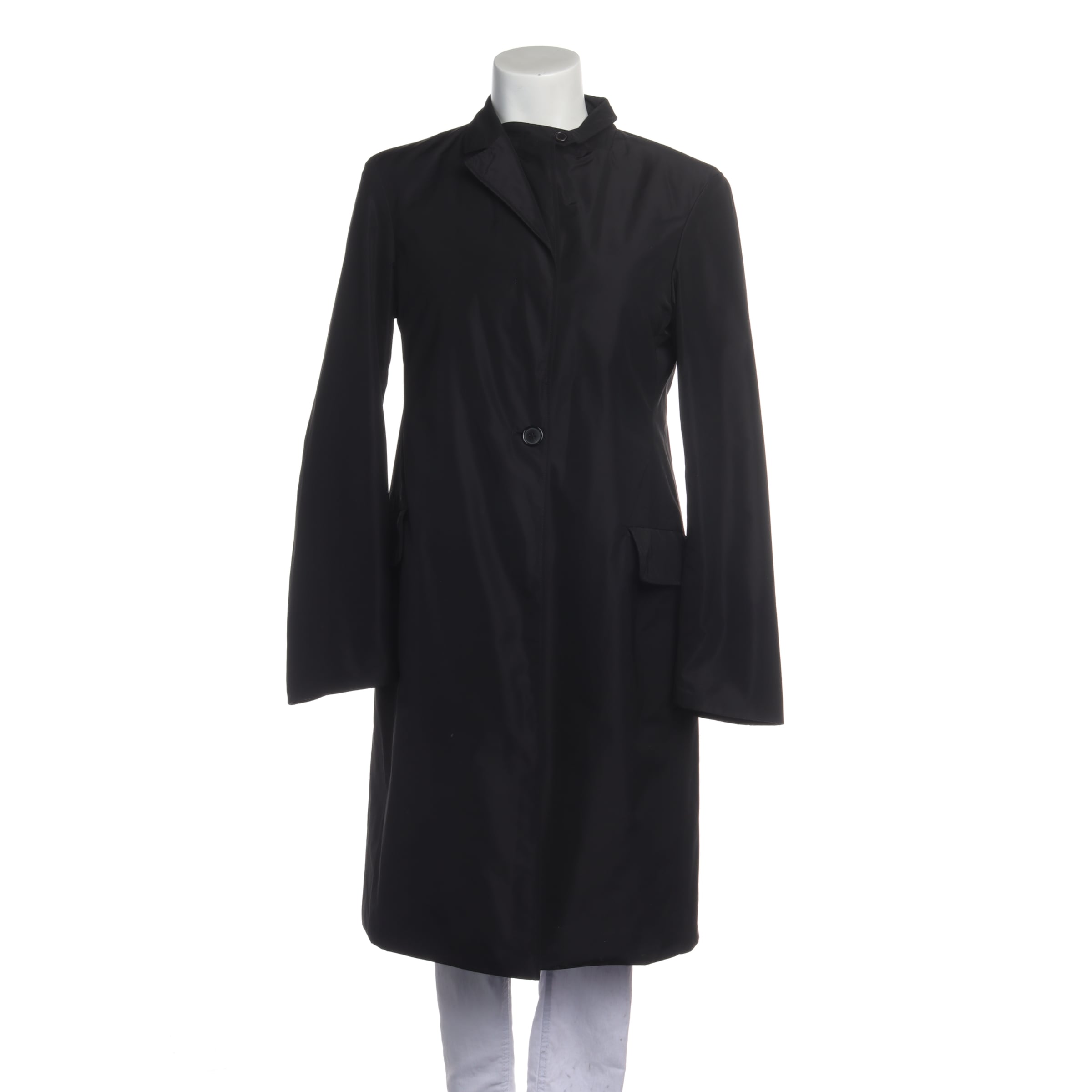 JIL SANDER Jacket & Coat in S in Black: front