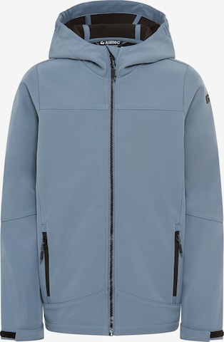 KILLTEC Outdoor jacket in Blue: front