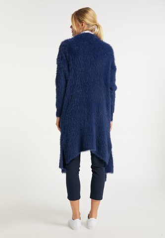 usha WHITE LABEL Knit Cardigan in Blue