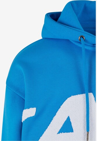 Karl Kani Zip-Up Hoodie 'Wavy Retro' in Blue