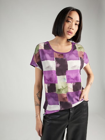 T-shirt 'ROMY' Key Largo en violet : devant
