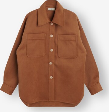 NORR Between-Season Jacket 'Helia' in Brown: front