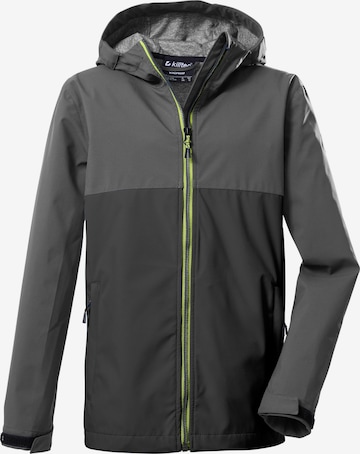 KILLTEC Outdoor jacket in Grey: front