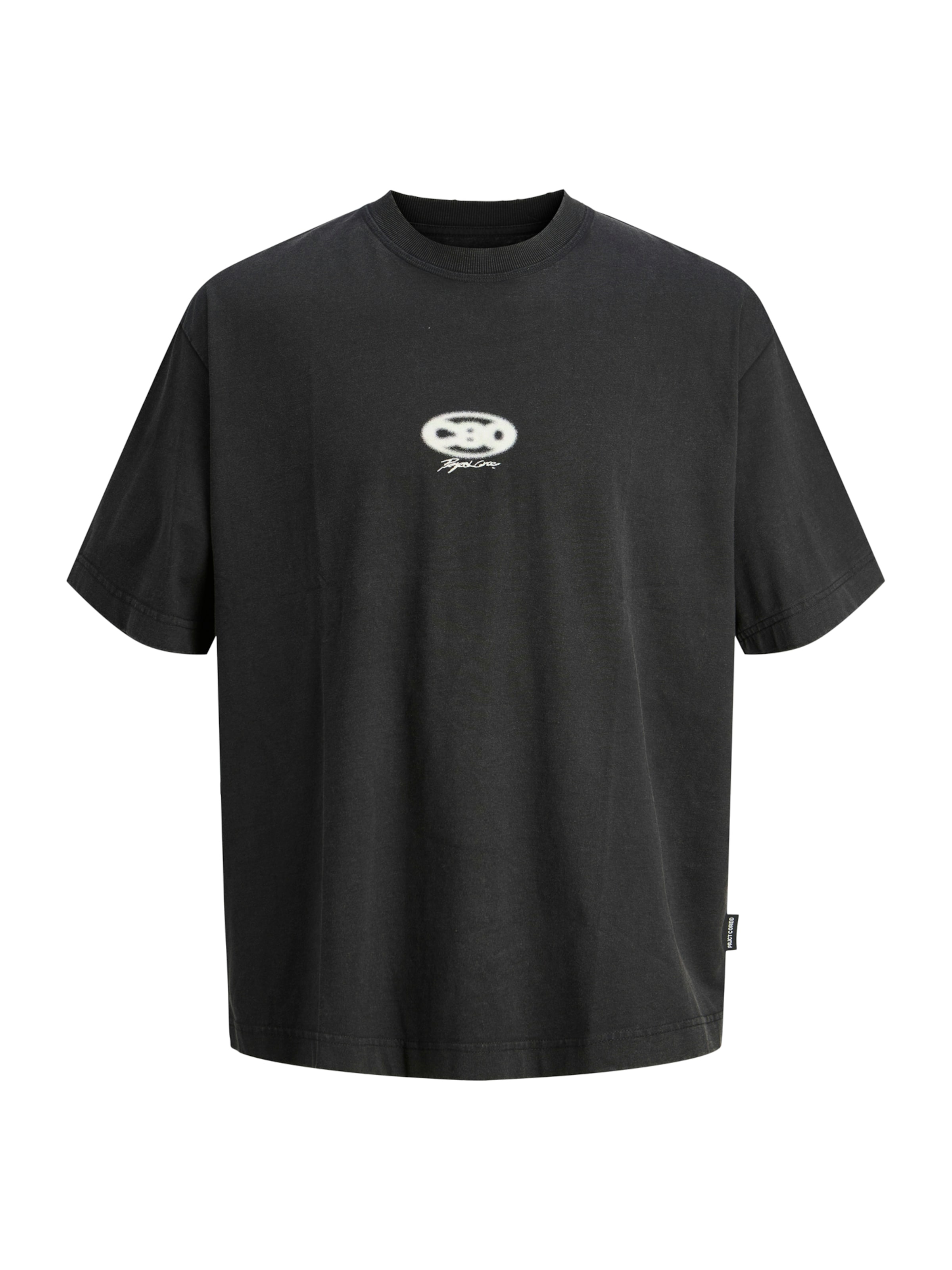 Maglietta 'JCOStratus' di Jack & Jones Junior in nero: frontale