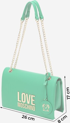 Love Moschino Shoulder Bag in Green