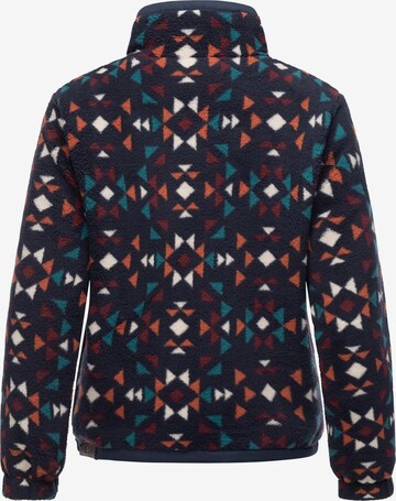 Veste en polaire 'Nordicka Aztec' Ragwear en bleu