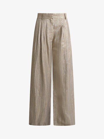 Ottod’Ame Regular Broek in Beige: voorkant