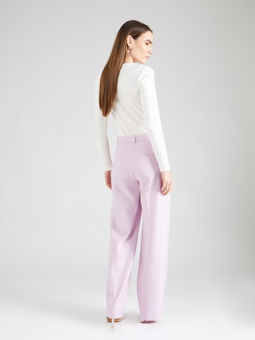 Wide Leg Pantalon à plis Riani en violet