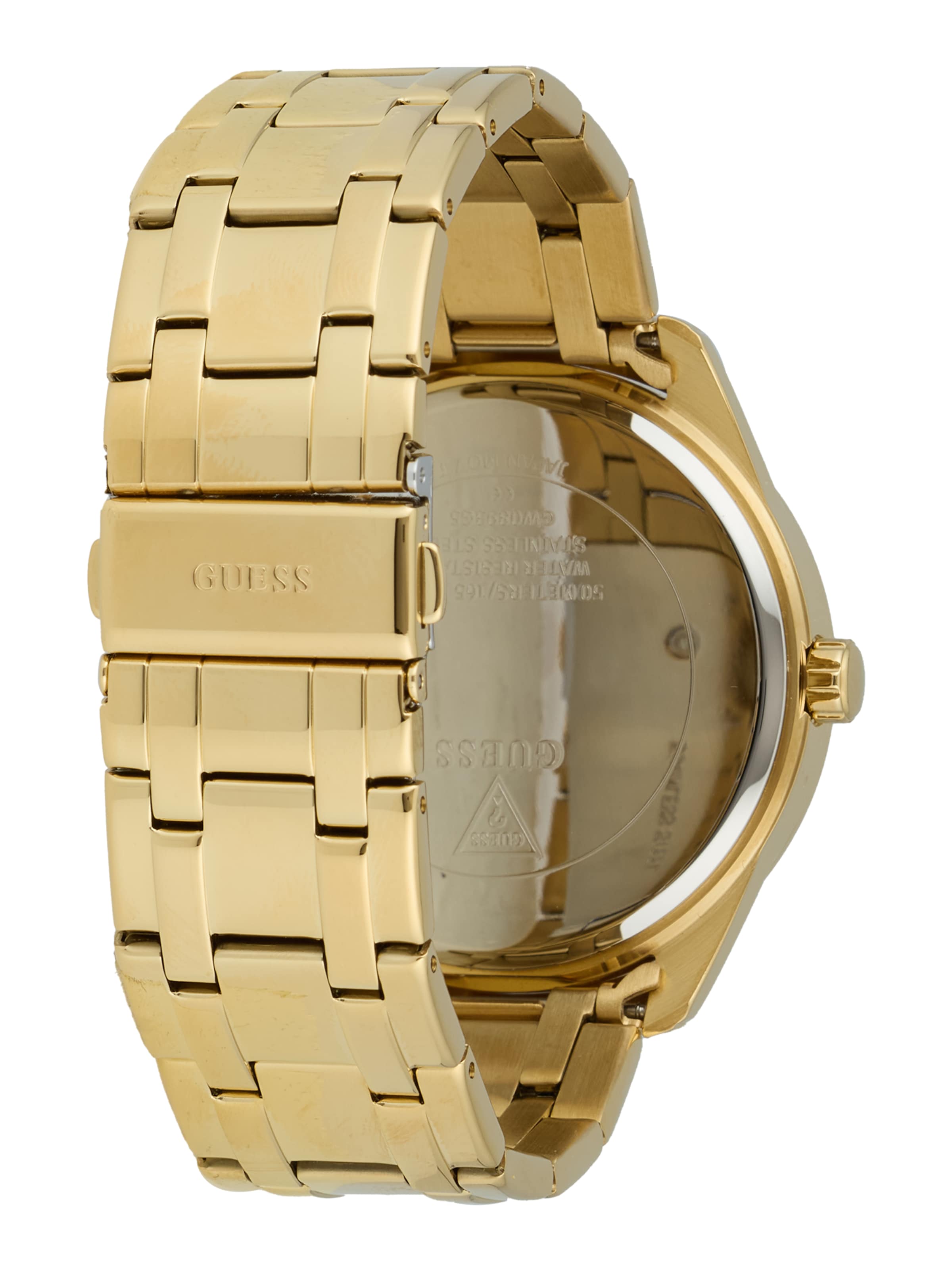 Montre à affichage analogique &#x27;ELLIOT&#x27; GUESS en or