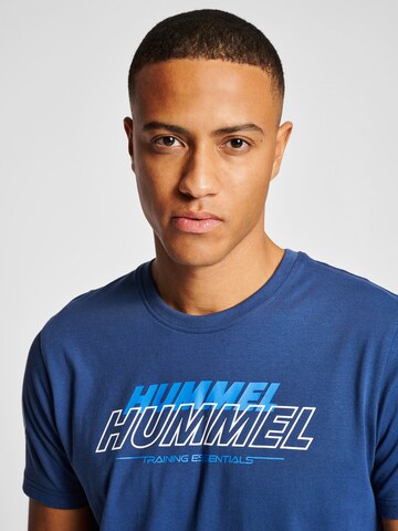 Hummel Functioneel shirt 'Jeff' in Blauw