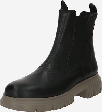 Paul Green Chelsea boots '9894' in Zwart: voorkant