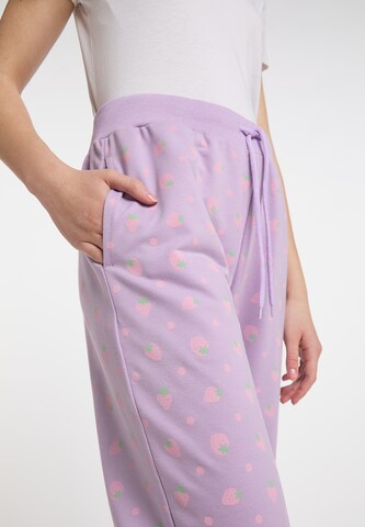 Effilé Pantalon MYMO en violet