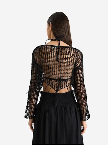 Camicia da donna di Bianco Lucci in nero