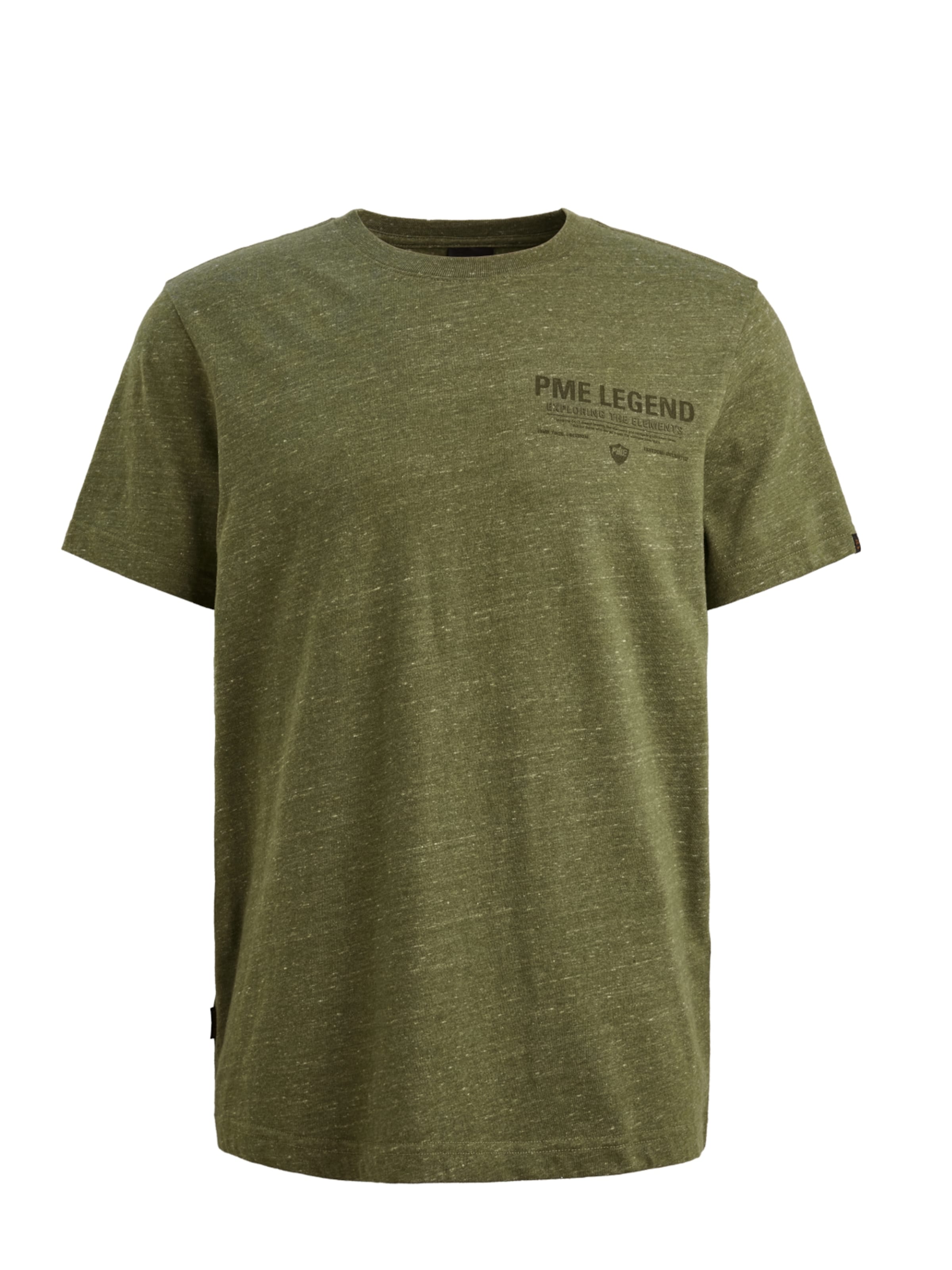 Pme-Legend Shirt 'PME Legend - Heren t-shirt' in Green: front
