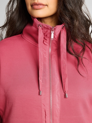 TOM TAILOR Sweatjacke in Pink