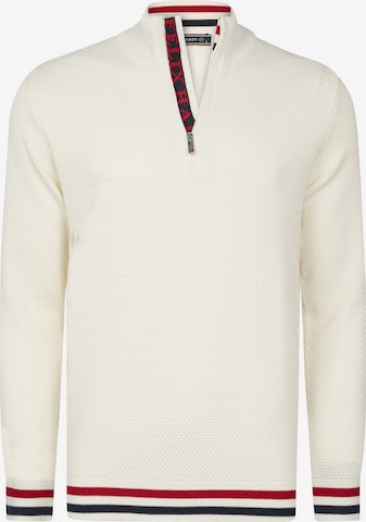 Felix Hardy Neulepaita värissä beige: etupuoli