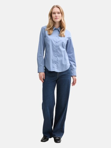 TOM TAILOR Bluse in Blau