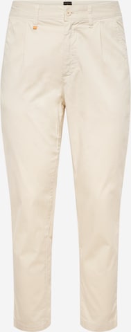 BOSS Chino 'Shyne' in Beige: voorkant