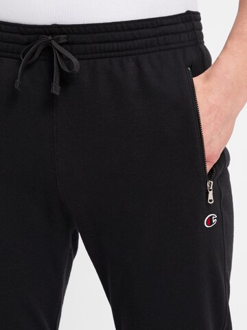 Coupe slim Pantalon Champion Authentic Athletic Apparel en noir