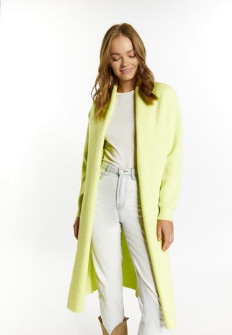 Cardigan IZIA en vert : devant