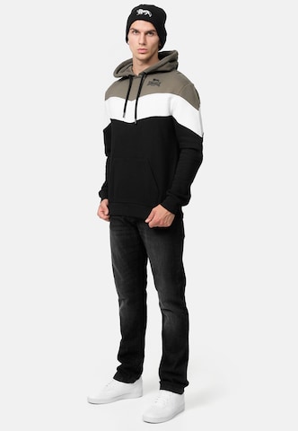 LONSDALE Sweatshirt i svart