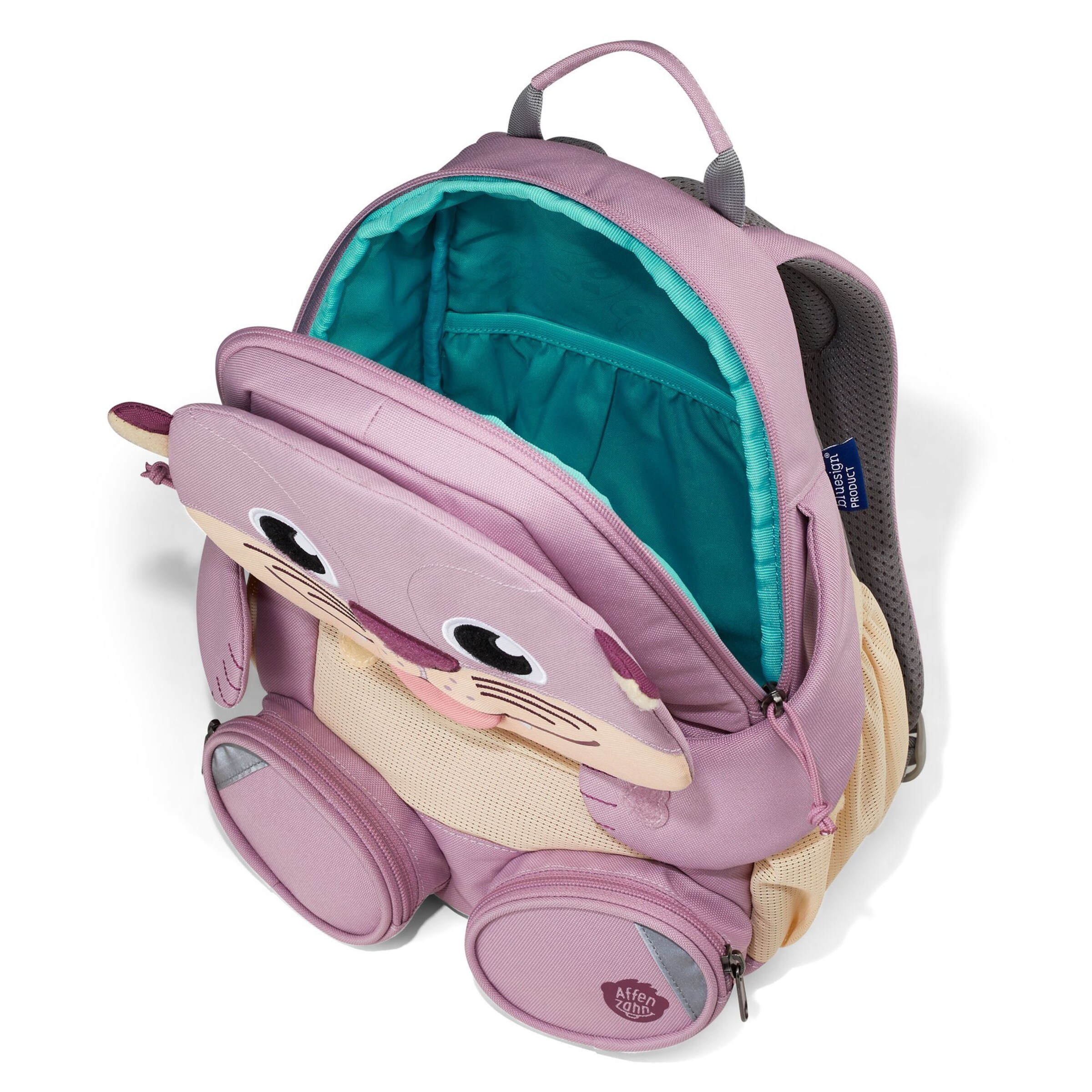 Affenzahn Backpack 'Großer Freund' in Purple