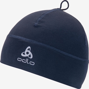 ODLO Athletic Hat in Blue: front