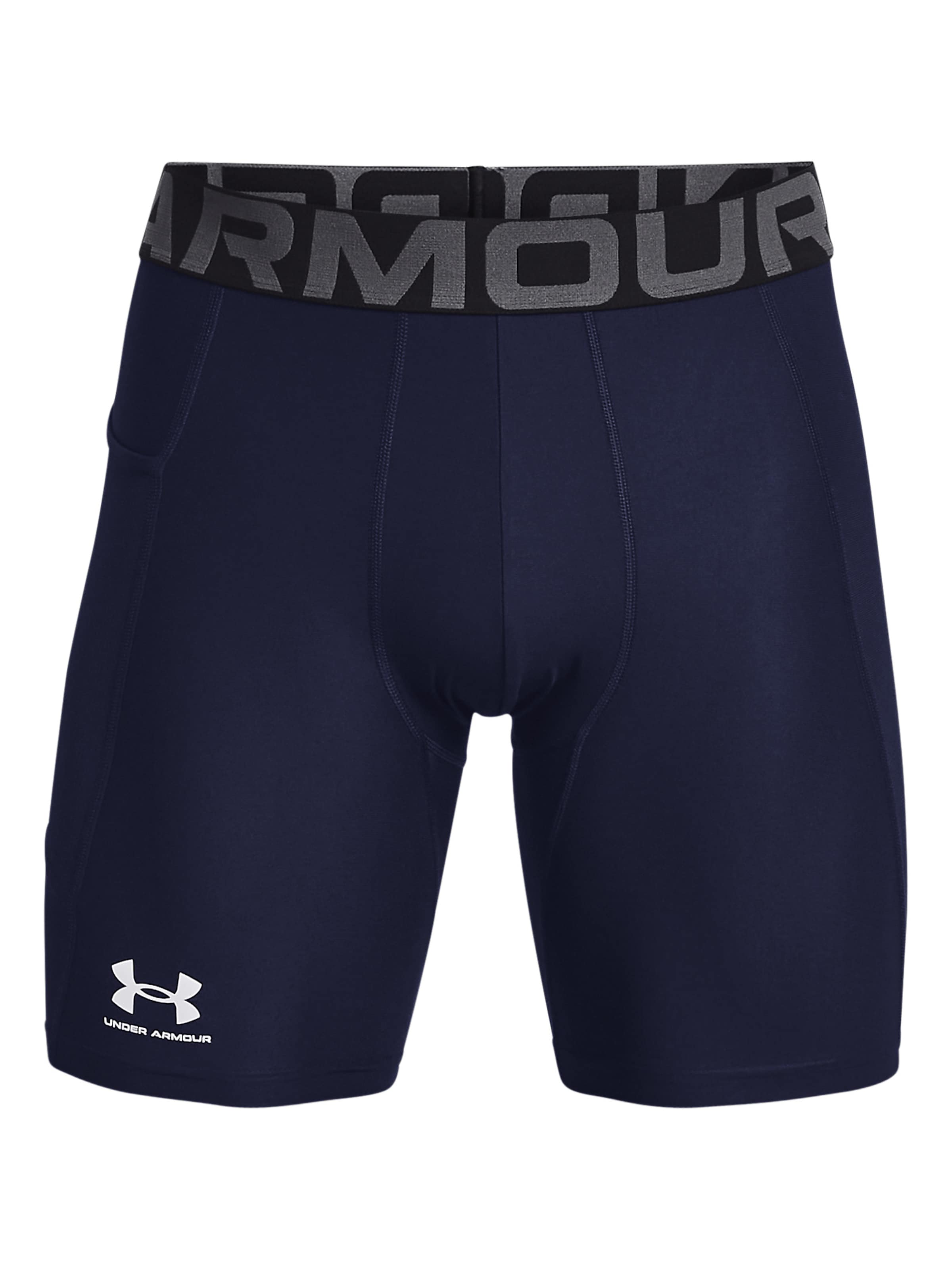 UNDER ARMOUR Skinny Sports trousers in Blue: front