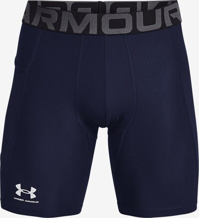 UNDER ARMOUR Workout Pants in Dark blue / Olive / White, Item view