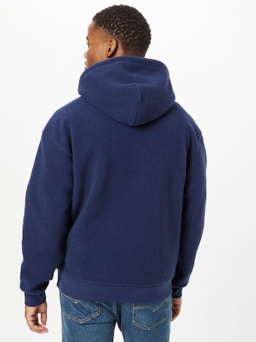 LEVI'S ® Sweatshirt 'Sherpa Utility Hoodie' i blå
