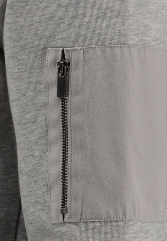 Sweat-shirt ' KLMEMBERSHIP ' Key Largo en gris
