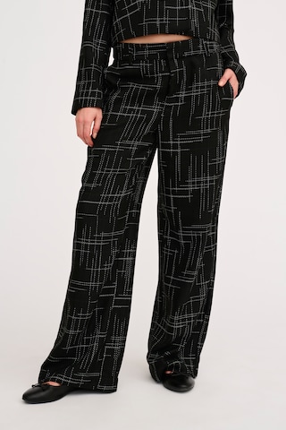 Regular Pantalon 'FrejaMW' My Essential Wardrobe en noir : devant
