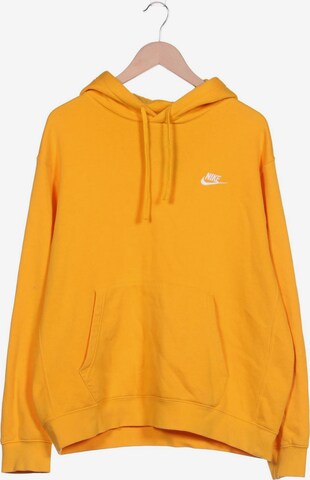 NIKE Kapuzenpullover L in Gelb: predná strana