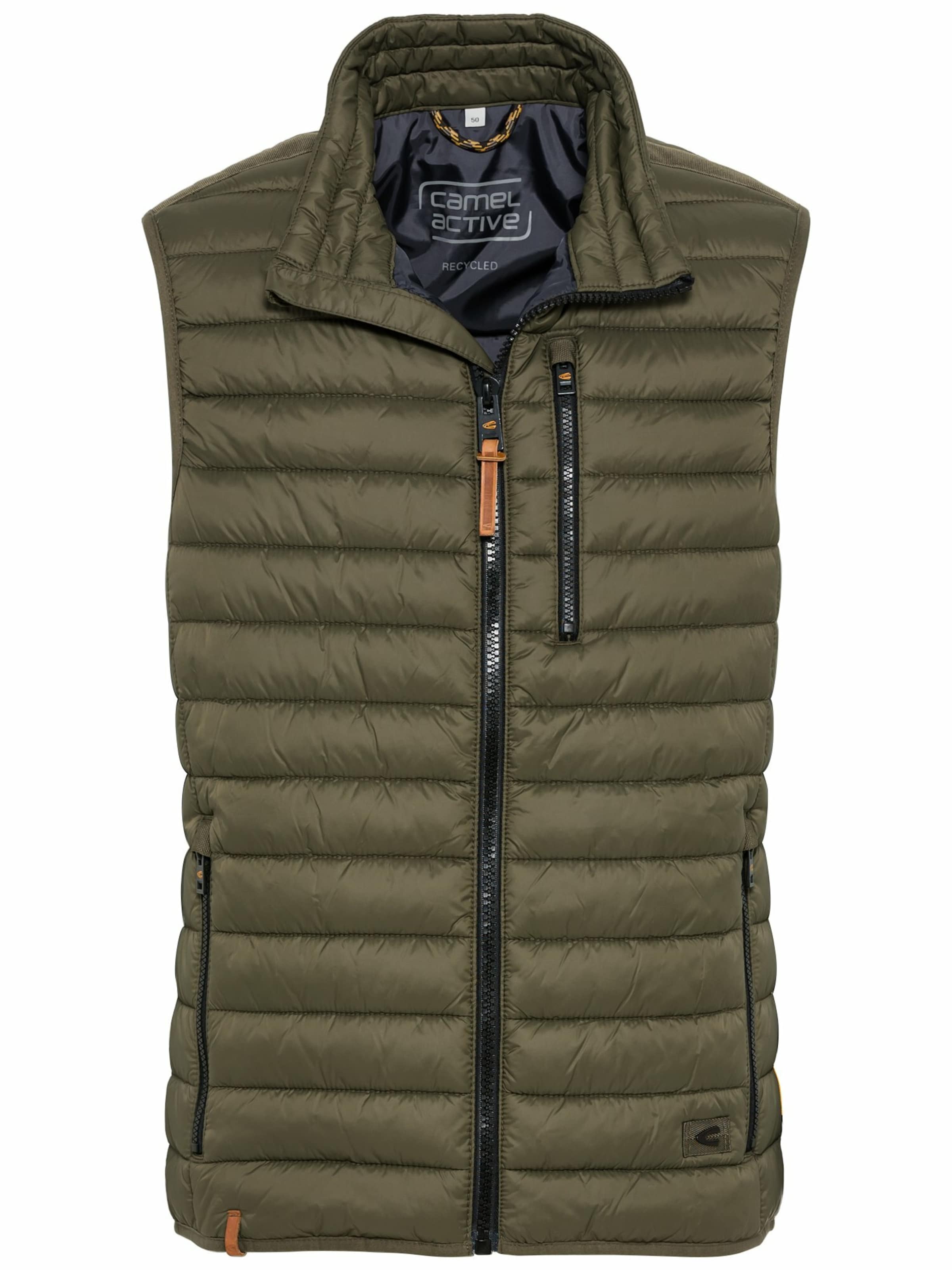 CAMEL ACTIVE Weste in Grün: Vorderseite