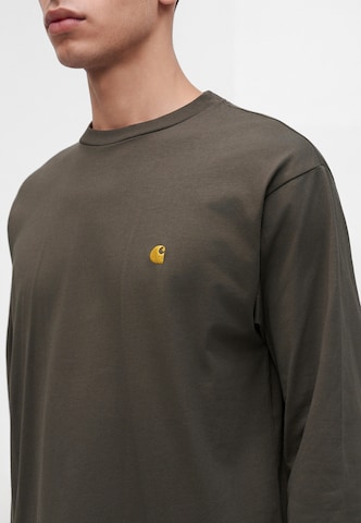 Carhartt WIP Тениска 'Chase' в зелено