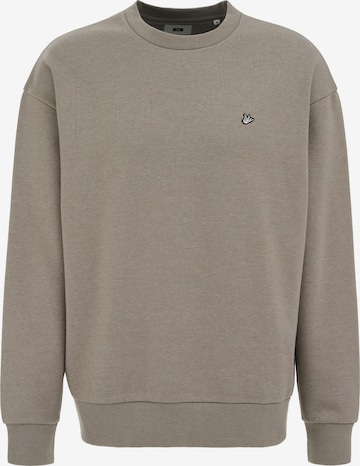 WE Fashion Collegepaita värissä harmaa: etupuoli