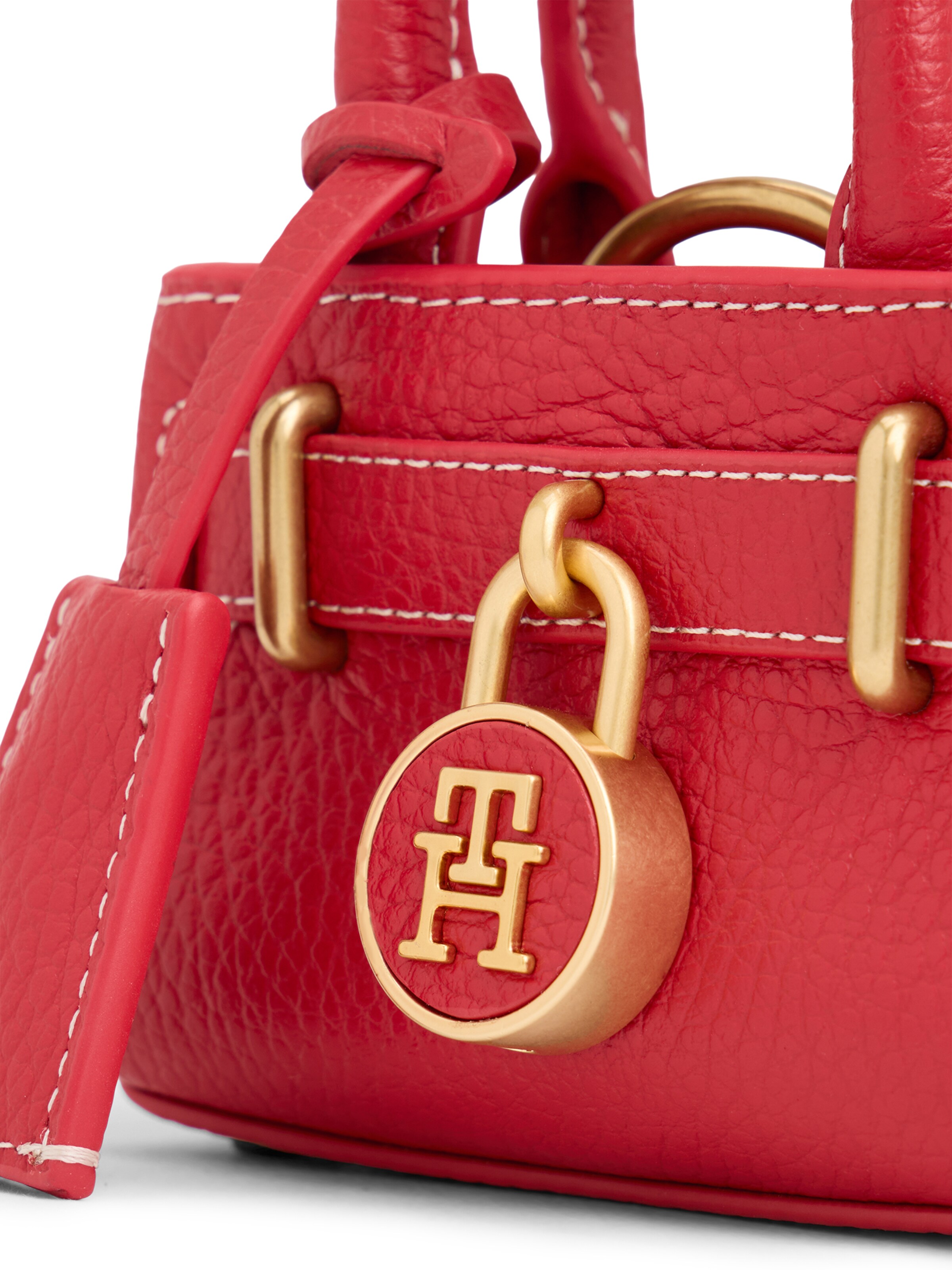 Borsa a tracolla di TOMMY HILFIGER in rosso