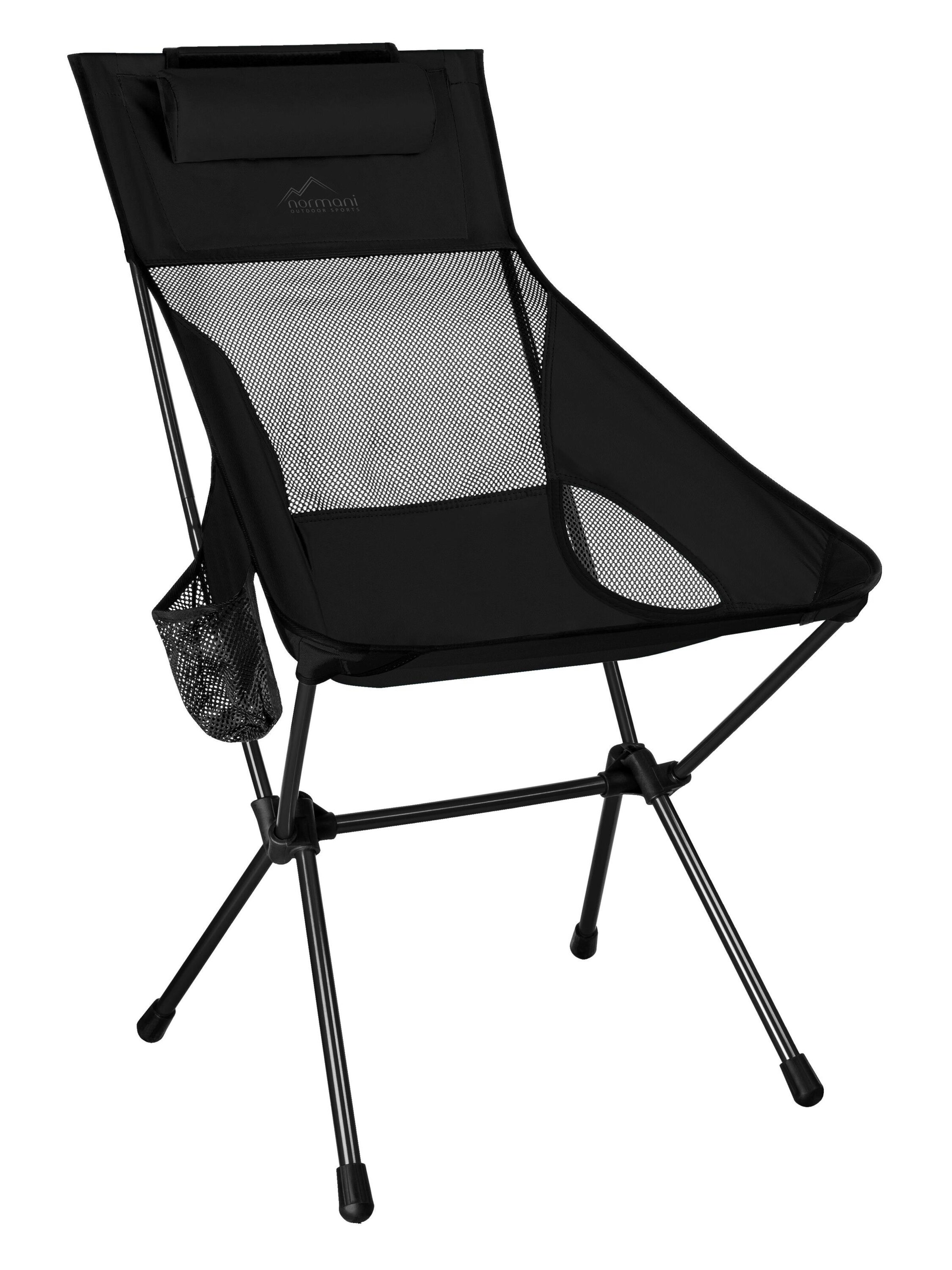 normani Campingstuhl 'Nemaska' in Schwarz