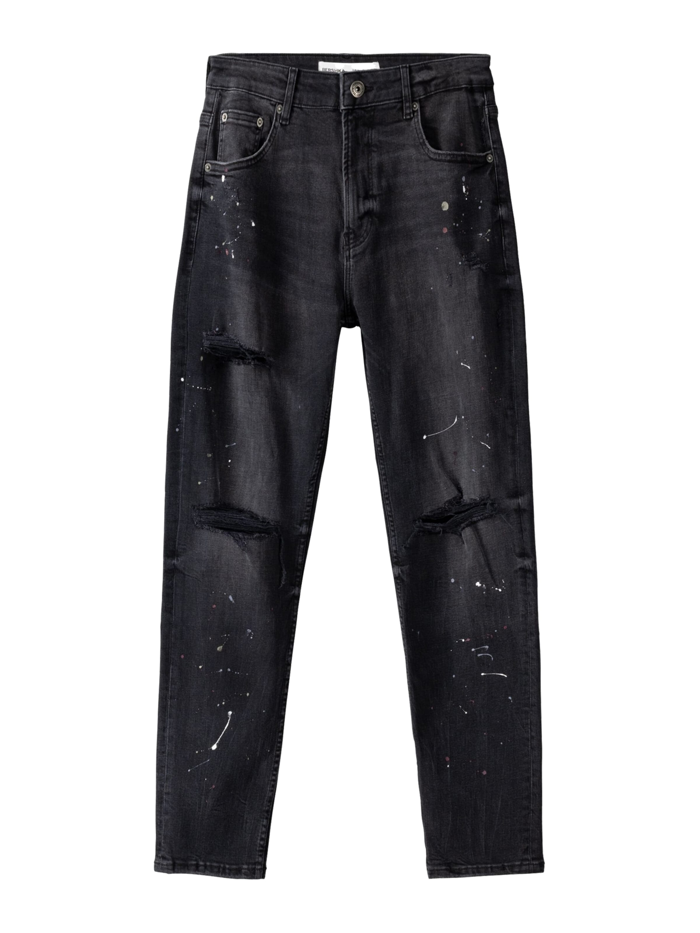 Bershka Slim fit Jeans in Black ABOUT YOU