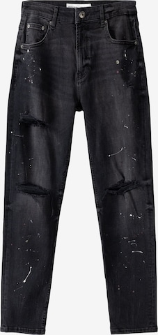 Bershka Jeans in Black: front