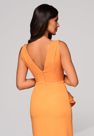 Ombre Evening dress in Orange