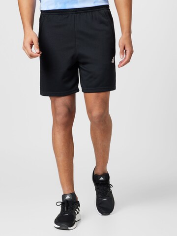 ADIDAS PERFORMANCE Regular Sportshorts 'Train Essentials All Set' in Schwarz: predná strana