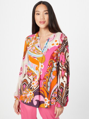 Emily Van Den Bergh Bluse in Pink: Vorderseite