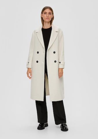 s.Oliver BLACK LABEL Ανοιξιάτικο και φθινοπωρινό παλτό σε λευκό