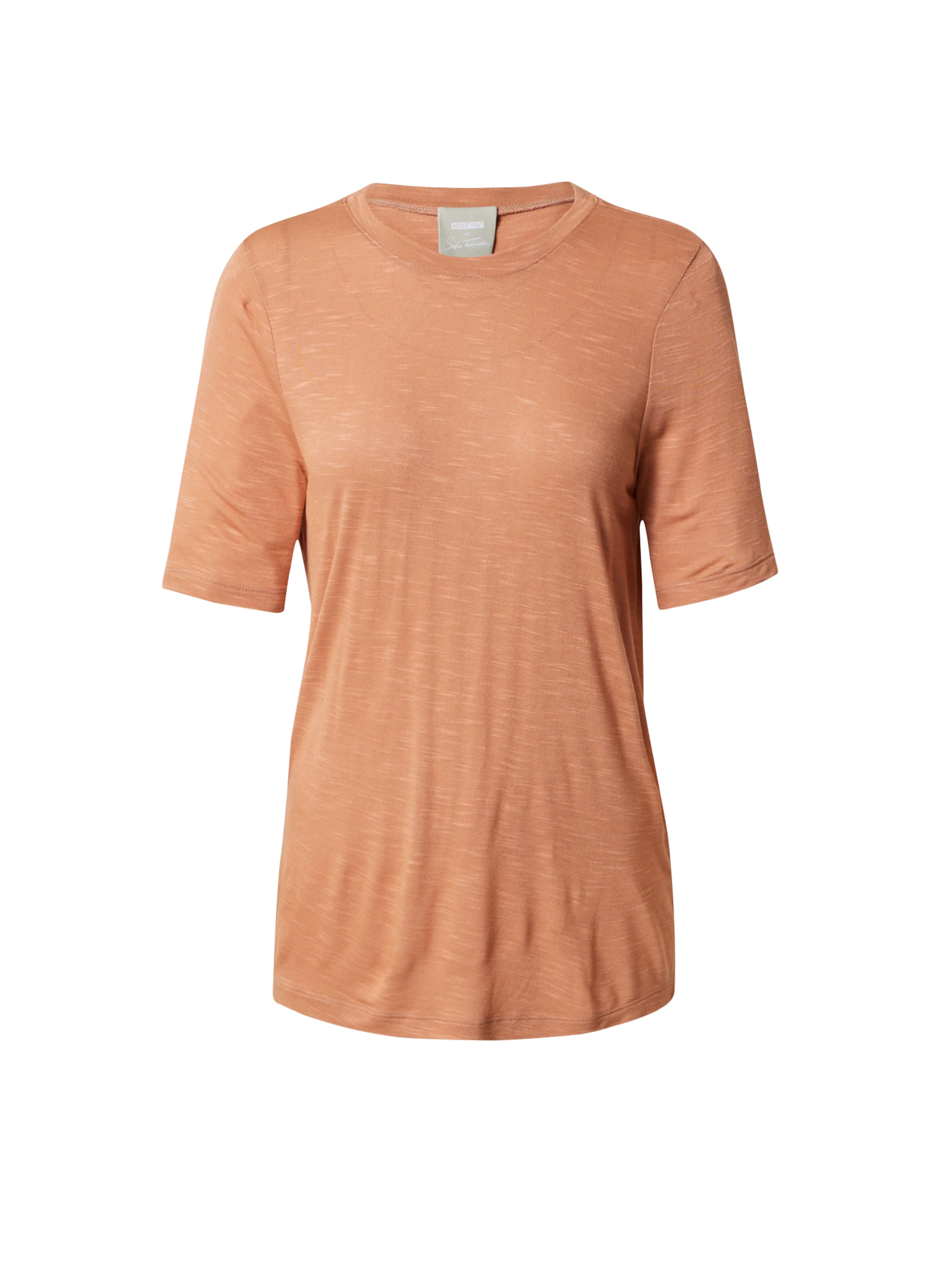 ABOUT YOU x Sofia Tsakiridou T-Shirt 'Lotte' in Braun: Vorderseite