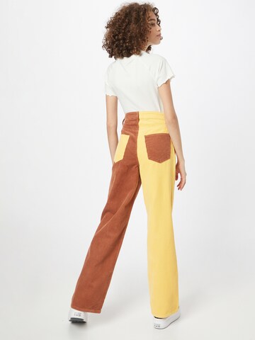 Regular Pantalon 'HOPE' NEON & NYLON en marron